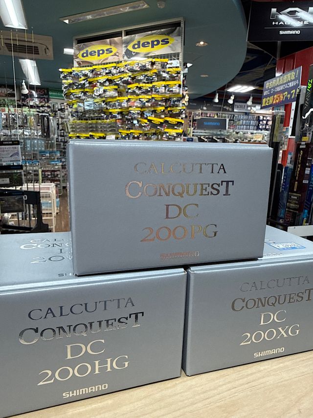 シマノ　２６コンクエストDC200番入荷！